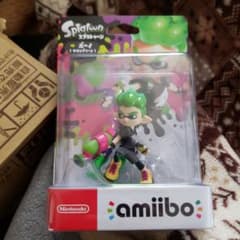 スプラトゥーン　amiibo ボーイ ネオングリーン　新品未開封のサムネイル