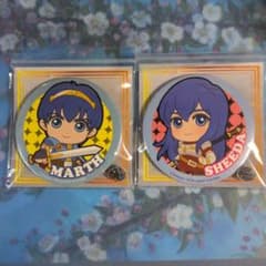 ファイアーエムブレム 缶バッジ マルス&シーダのサムネイル