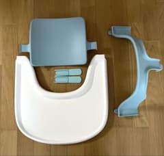 ストッケ　ベビーセット&トレイ　 水色のサムネイル