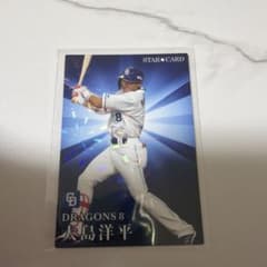 カルビー プロ野球チップス 中日ドラゴンズ 大島洋平 スターカード