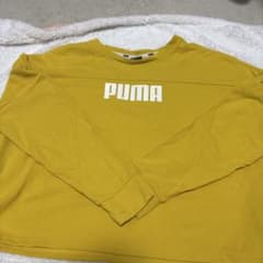 PUMA プーマ トレーナー イエロー Lのサムネイル