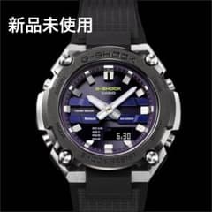 新品未使用✨】G-SHOCK GST-B600 Bluetooth対応 黒 紫 - メルカリ