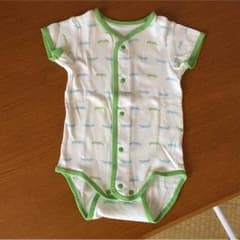はるママ様専用 半袖 前開き ロンパース 80サイズのサムネイル