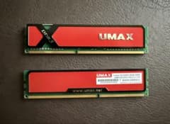 UMAX DDR3 8GB 1600MHz Memory (4GB x 2 modules)