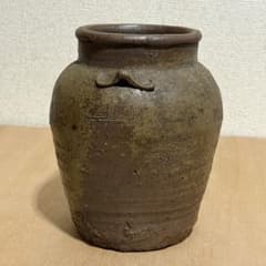 古備前 備前焼 壺 三耳壺 胴陶印 古備前 備前焼 壺 三耳壺 胴陶印 - メルカリ