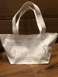 うさぎとくま A4サイズトートバッグのサムネイル