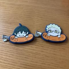 ハイキュー‼︎ ガチャガチャ　ヘアクリップセット