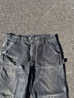 Carhartt ダブルニー USA製 鬼フェード W36 L30 - メルカリ