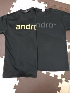 andro　卓球ウェア150　 2枚セットのサムネイル
