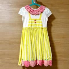 BABY CHEER ピーチワンピース 120cmのサムネイル