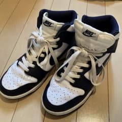 NIKE ハイカットスニーカー ネイビー/ホワイトのサムネイル