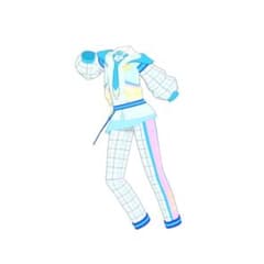 スクールメイツクールブルー ワンピのサムネイル