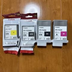 Canon PFI-102MBK/BK/M/Y 4個セット - メルカリ