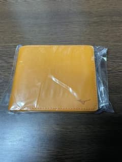 ミズノ　二つ折り財布　グローブ革のサムネイル