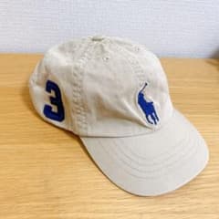 Polo Ralph Lauren ベージュキャップ　ポロ ラルフローレンのサムネイル