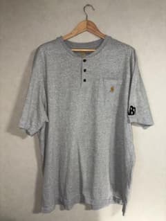 US古着 Carhartt ヘンリーネック Tシャツ 2XL TALL ビックのサムネイル