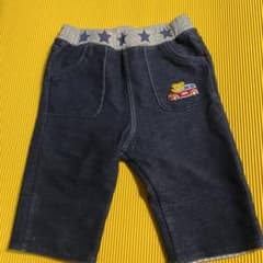 ミキハウス　パンツ　デニム様ストレッチ素材　90センチのサムネイル