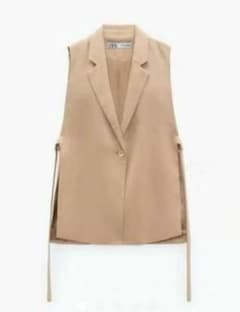 ZARA　　スリットベストMサイズのサムネイル