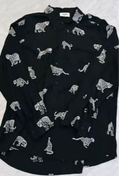 セリーヌシャツ虎柄