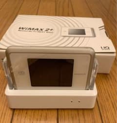 UQ WiMAX SpeedWi-Fi NEXT WX03 クレードルセットのサムネイル