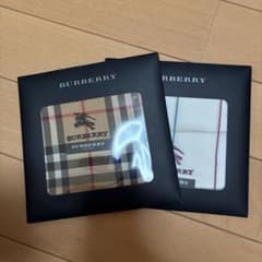 BURBERRY ハンカチ2枚セット チェック・ストライプのサムネイル