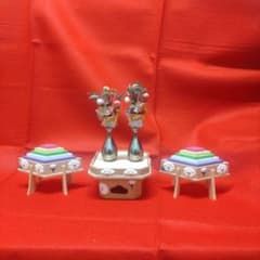 雛蔵】杉・有職 菱台三宝揃（中） - メルカリ