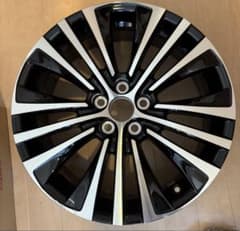 トヨタ 19インチ ホイール ブラック/シルバー トヨタ 19インチ ホイール ブラック/シルバー 車 ホイール 19