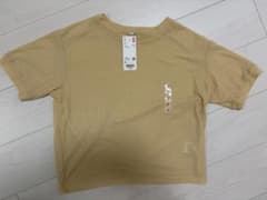 UNIQLO Tシャツ ベージュ Sのサムネイル