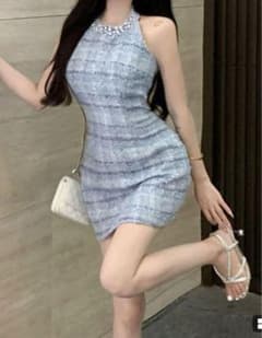 ツウィードキャバドレスのサムネイル