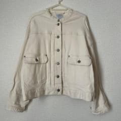 SEASON REASON デニムジャケット アイボリーのサムネイル