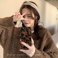 iPhoneケース12 豹柄　大人　かわいい　人気　韓国　インスタのサムネイル