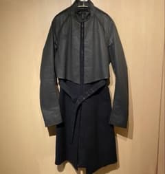 Gareth Pugh コーティングダブルヨークトレンチコート 46 Gareth Pugh コーティングダブルヨークトレンチコート 46 - メルカリ