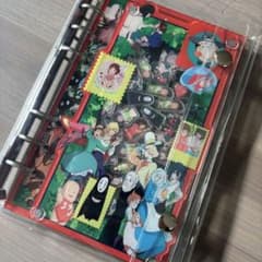 カバー付き】ジブリ シャカシャカノート アクリルバインダー シール帳