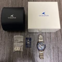 CASIO オシアナス 腕時計  美品   送料込みのサムネイル