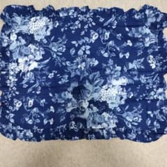 ラルフローレンネイビー花柄枕カバー約60×50cm綿100% - メルカリ