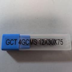 GCT 4GCMS 12X30X75 超硬エンドミルのサムネイル