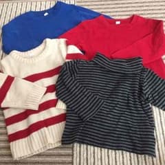 秋冬トップスset siz80のサムネイル