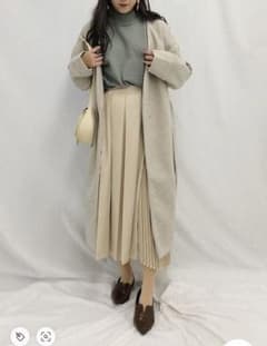 プリーツスカート【美品】アプレジュールミニョンのサムネイル
