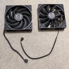 SCYTHE 120mm 4ピン PCケースファン 2個セットのサムネイル