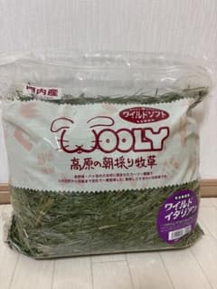 2025 ワイルドイタリアン WOOLY 高原の朝採り牧草 400g - メルカリ
