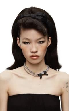 SHUSHUTONG x YVMIN リボン ネックレス - メルカリ