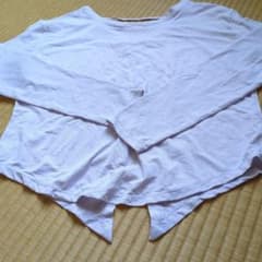 パープル長袖 Tシャツヨガ・ピラティスウェアのサムネイル