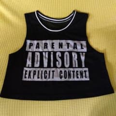 ダンス衣装　 タンクトップ メッシュのサムネイル