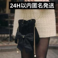 herlipto velour mini bag holiday 新品未使用 Her lip to ノベルティVelour Mini Bag - メルカリ