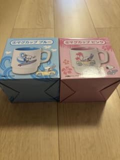 あ*こ様 一番くじ スヌーピー マグカップ ブルー＆ピンク 2種セットのサムネイル