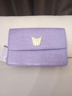 [新品]クロミ♥️ロングストラップ　クロコダイル風　ショルダーバッグ