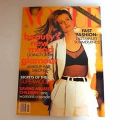 vogue US 1991年 スーパーモデル 洋書 - メルカリ