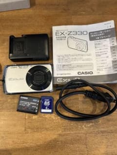 美品 CASIO EXILIM EX-Z330 デジタルカメラ 充電器有 動作品 CASIO EXILIM EX-Z330 充電器・説明書つき - メルカリ