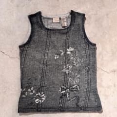 Y2K 00s グランジ アーカイブ】 サマー ニット タンクトップ - メルカリ