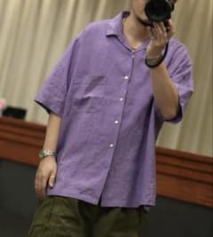 HERILL ヘリル 26SS Linen Opencollar shirts - メルカリ